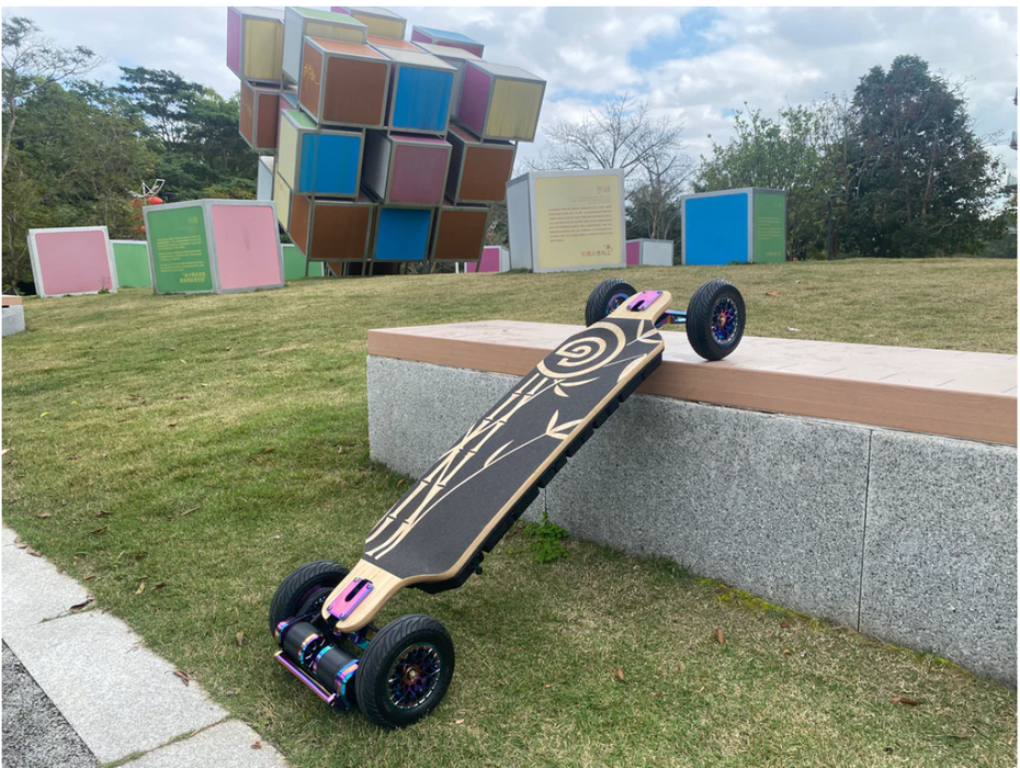 Ownboard Bamboo ZEUS Pro Electric Skateboard and Longboard
