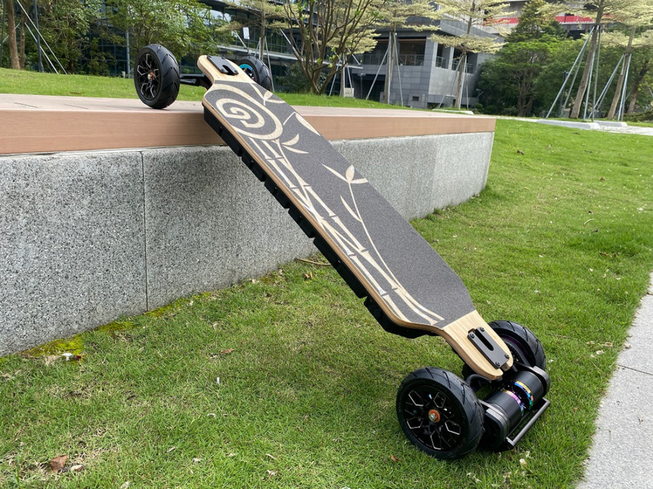 Ownboard Bamboo ZEUS Pro Electric Skateboard and Longboard