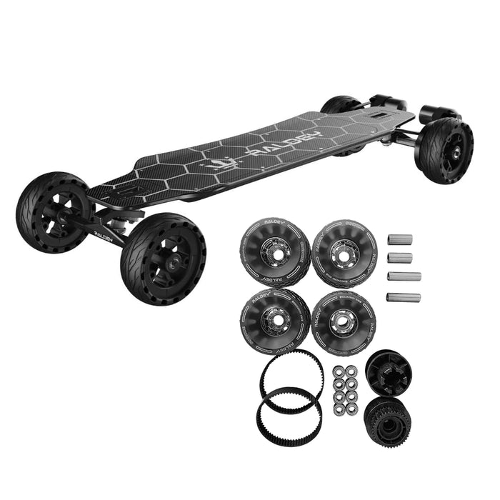 Raldey Carbon AT V.2 - All Terrain Electric Skateboard and Longboard
