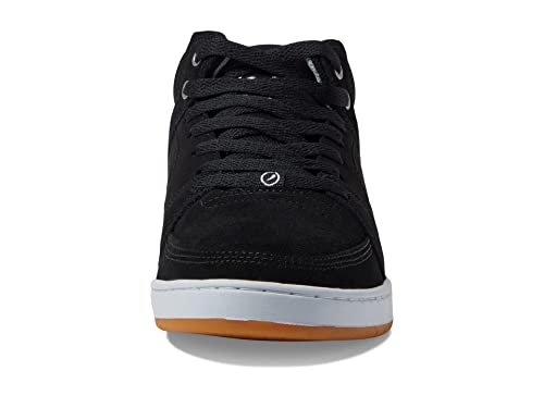 eS Accel Slim Mid Black/White/Silver Men's 9, Women's 10.5 Medium