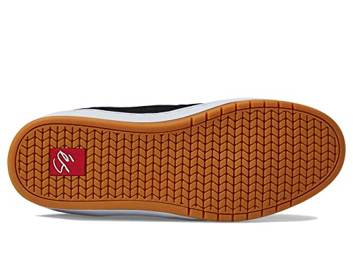 eS Accel Slim Mid Black/White/Silver Men's 9, Women's 10.5 Medium