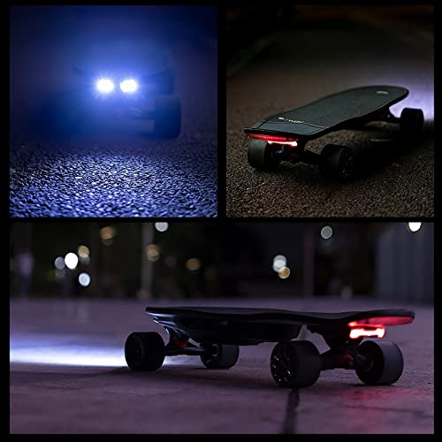 EXWAY Wave Hub Electric Skateboard with Remote, Top Speed of 23 Mph, Quick-Swap Battery, 440 LBS Max Load, IP55 Waterproof, Cruiser for Adults & Teens