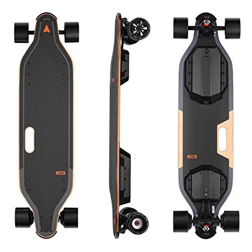 MEEPO V5 ER Electric Skateboard with Remote, Top Speed of 29 Mph, Smooth Braking, Easy Carry Handle Design, Suitable for Adults & Teens Beginners