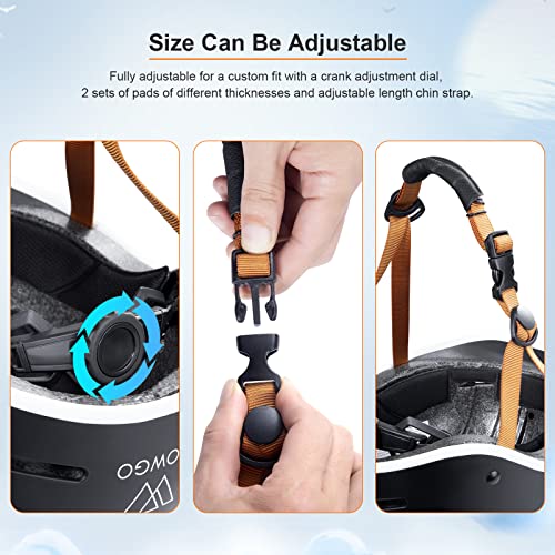 WOWGO Electric Skateboard 29MPH Top Speed Longboard with Dual 550W Motors for Adults Teens, Long Range 14.3 Miles Fast E Skateboards with Safe M Helmets