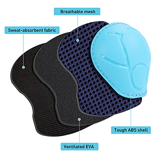 Knee Pads Elbow Pads Ages 3-6 Toddler & 5-8 Kids, 6 in 1 Protective Gear Safety Set with Wrist Guard for Cycling Skateboard Roller Skating Scooter Bike Ski Sports Boys Girls