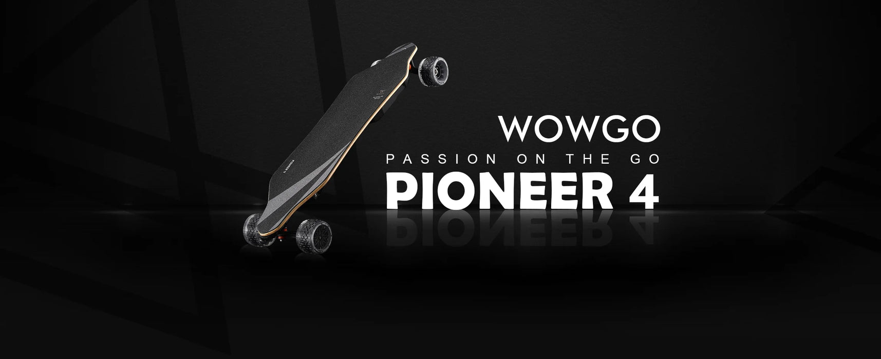 WowGo Pioneer 4 Electric Skateboard and Longboard