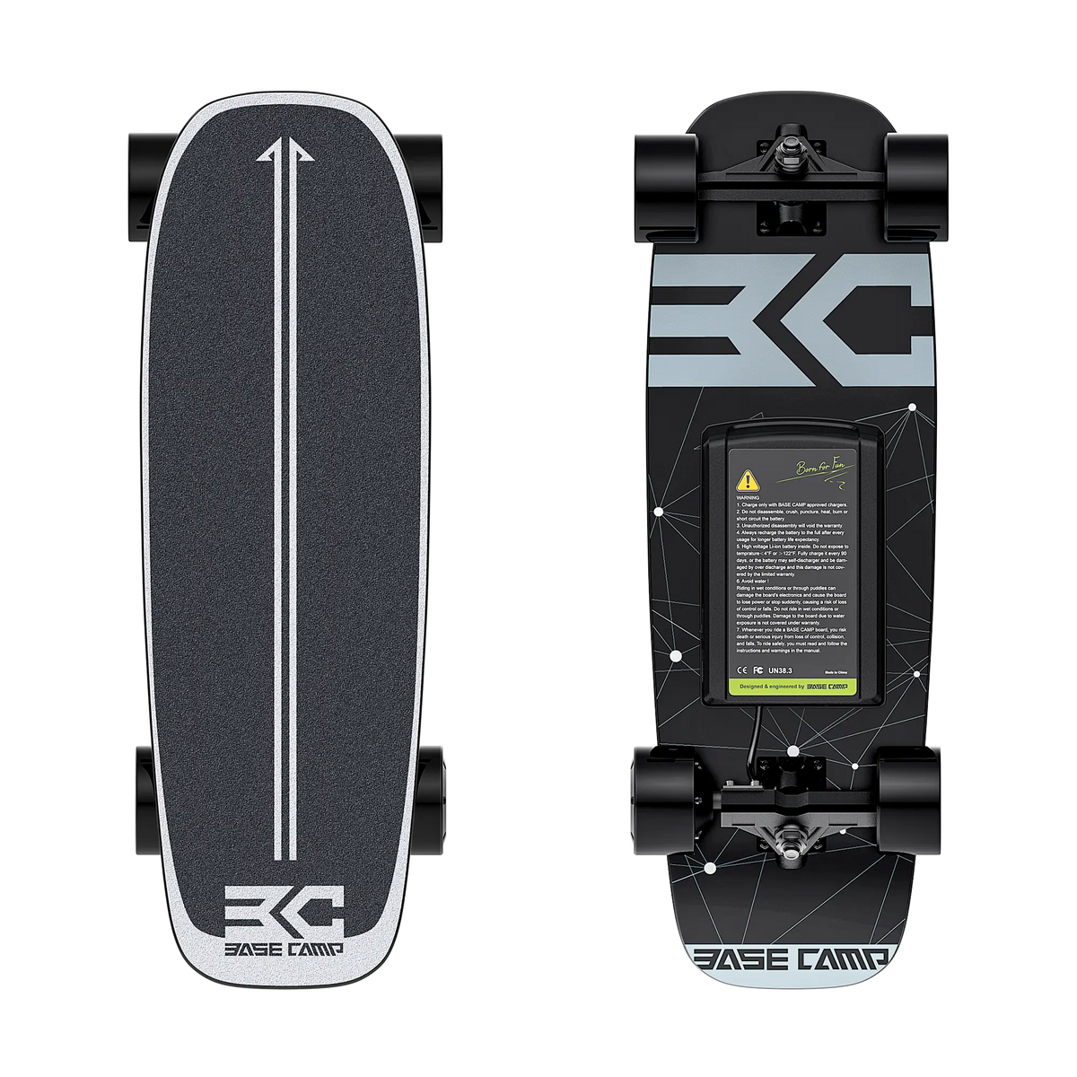 Base Camp Boards F11 Mini Electric Skateboard and Pennyboard — Board ...