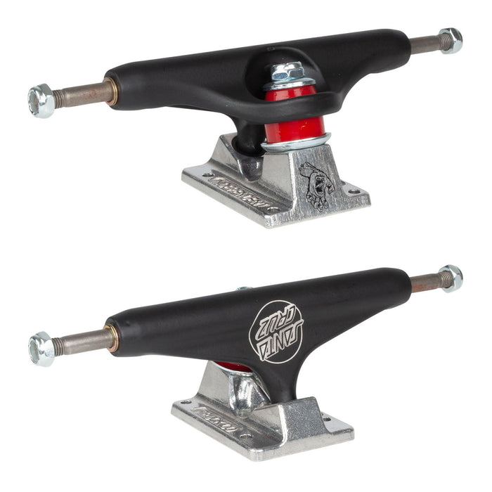 INDEPENDENT 144 Stage 11 Santa Cruz Black Silver Standard Skateboard Trucks