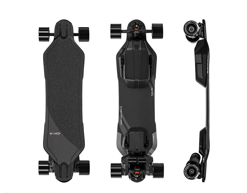 Exway Atlas Carbon 4WD Electric Skateboard and Longboard (2023 