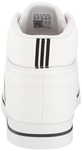adidas Men's Retrovulc Mid Skate Shoe, White/Core Black/Grey Two, 12