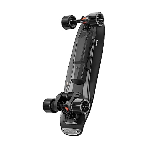 Exway Wave Belt 99Wh Electric Skateboards with Remote, Top Speed of 23 Mph, Quick-Swap Battery, 440 LBS Max Load, IP55 Waterproof, Mini Cruiser for Adults & Teens