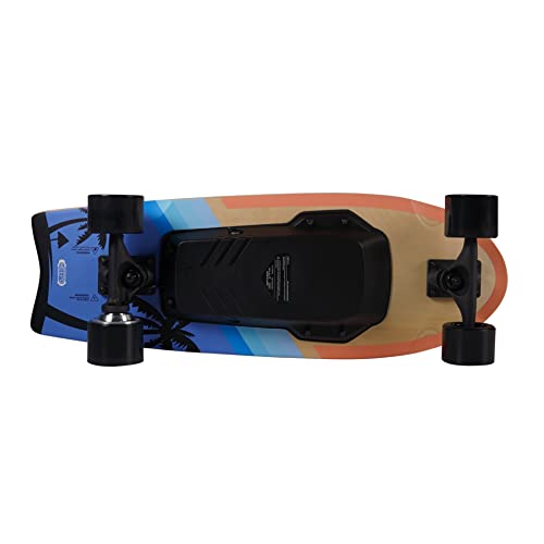 MEEPO Mini Q1 Electric Skateboard with Remote Control Electric Skateboard,200W*2 Hub-Motor,19 MPH Top Speed,7.5 Miles Range,3 Speeds Adjustment,6 Months Warranty (Sea Blue)