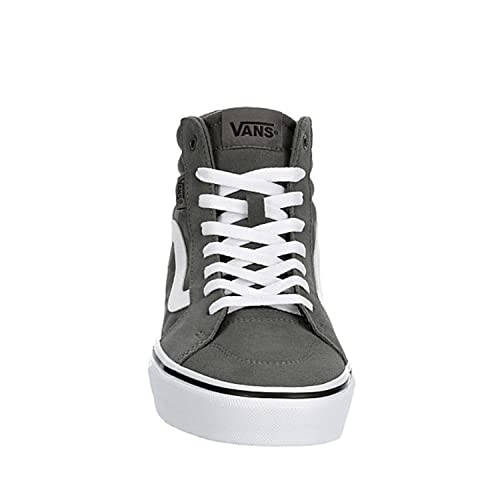 Vans Unisex Filmore Hightop Platform Sneaker - Tonal Checkerboard Grey/White 8.5
