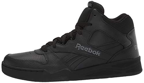 Reebok Men's BB4500 Hi 2 Sneaker, Black/Alloy, 9.5 Wide