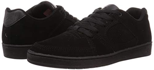 eS Skateboard Shoes Accel Slim Black/Black/Black Mens Size 11