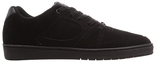 eS Skateboard Shoes Accel Slim Black/Black/Black Mens Size 11