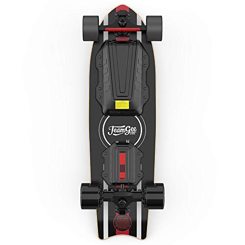 Teamgee H20Mini 31" Electric Skateboard with Remote 22PMH Top Speed, Hub Motors 900W, 18Miles Range, 4 Speed Adjustmet(Used)