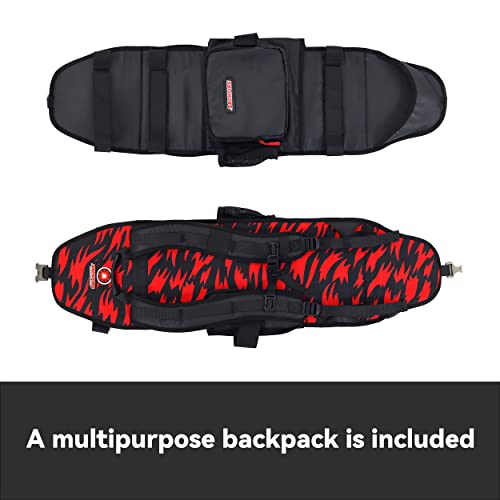 Backfire ERA II Electric Longboard Skateboard with Backpack,Top Speed of 26 Mph,12 to 15 Miles Range,Suitable for Adults & Teens - Zen