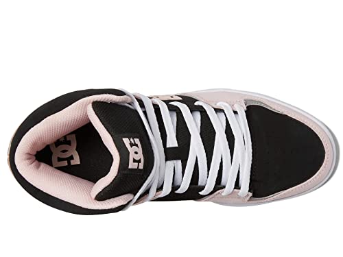 Cure High Top Women's Skate Shoes Sneaker Black/Pink 8.5 B - Medium