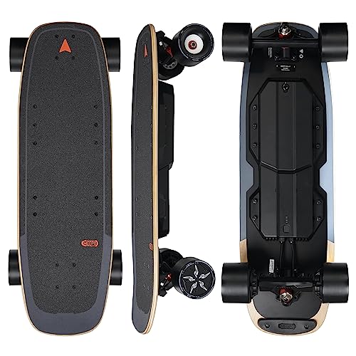 MEEPO Electric Skateboard with Remote, 28 MPH Top Speed, 20 Miles Range,330 LBS Load Capacity, Maple Cruiser for Adults and Teens, Mini5 ER